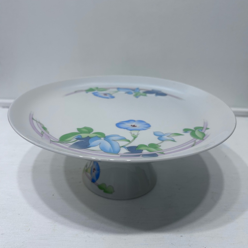 Vintage Westbury Toscany Collection Japan ‎ Pedestal Cake Plate Stand